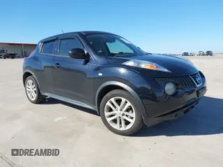 2014 Nissan Juke S with VIN JN8AF5MR0ET452002, listed as a IAAI auction lot 41483717 with 1 mi miles. Bid and sale history available at carsss.com. Image 1.