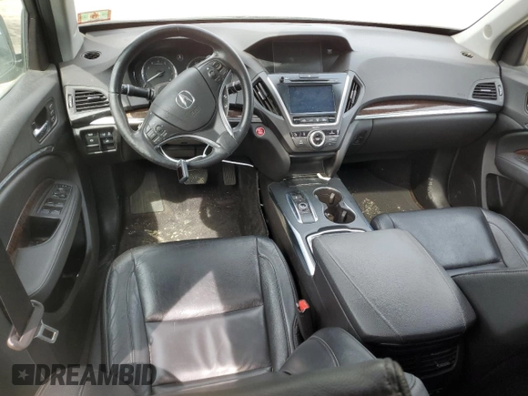 2018 Acura MDX with VIN 5J8YD4H38JL001718, listed as a Copart auction lot 49263275 with 109,512 mi miles and Salvage Title. Bid and sale history available at carsss.com. Image 8.