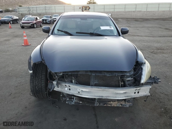2011 Infiniti M37 with VIN JN1BY1APXBM321805, listed as a Copart auction lot 72192084 with 0 mi miles and Salvage Title. Bid and sale history available at carsss.com. Image 5.