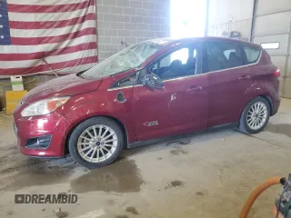 2015 Ford C-Max Energi SEL with VIN 1FADP5CU8FL103995, listed as a Copart auction lot 50555855 with 57,084 mi miles and Salvage Title. Bid and sale history available at carsss.com. Image 1.