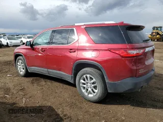 2018 Chevrolet Traverse LT Cloth with VIN 1GNEVGKWXJJ251807, listed as a Copart auction lot 71305543 with 79,902 mi miles and Salvage Title. Bid and sale history available at carsss.com. Image 2.