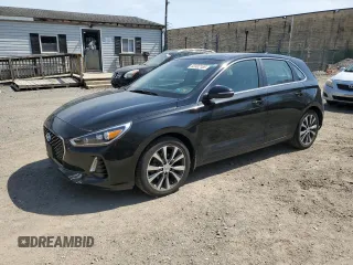 2018 Hyundai Elantra GT with VIN KMHH35LEXJU039957, listed as a Copart auction lot 52302165 with 51,814 mi miles and Salvage Title. Bid and sale history available at carsss.com. Image 1.