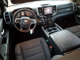 2019 Ram 1500 Big Horn/Lone Star with VIN 1C6SRFFT6KN738398, listed as a Copart auction lot 82381664 with 89,937 mi miles and Salvage Title. Bid and sale history available at carsss.com. Image 8.