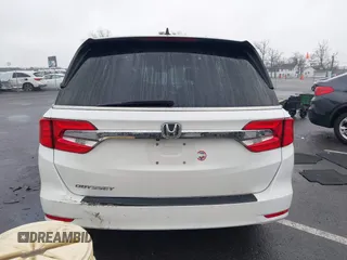 2020 Honda Odyssey EX-L with VIN 5FNRL6H78LB031411, listed as a IAAI auction lot 41027726 with 55,586 mi miles. Bid and sale history available at carsss.com. Image 16.