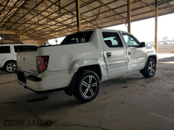 2013 Honda Ridgeline Sport with VIN 5FPYK1F72DB009479, listed as a Copart auction lot 74335154 with 229,317 mi miles and Salvage Title. Bid and sale history available at carsss.com. Image 3.