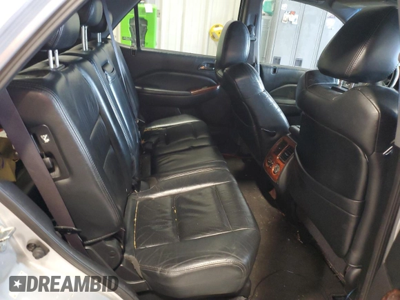 2005 Acura MDX with VIN 2HNYD18205H512521, listed as a Copart auction lot 43336205 with 264,949 mi miles and Salvage Title. Bid and sale history available at carsss.com. Image 11.