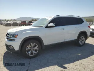 2018 Volkswagen Atlas SEL z VIN 1V2MR2CA2JC504152, wystawiony jako Copart lot #57902305 z przebiegiem 95 996 mil mil oraz Szkoda całkowita • Salvage title. Historia ofert i sprzedaży dostępna na DreamBid. Obrazek 1.