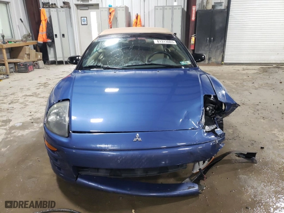 2002 Mitsubishi Eclipse GT with VIN 4A3AE85H02E088795, listed as a Copart auction lot 81313003 with 112,586 mi miles and Salvage Title. Bid and sale history available at carsss.com. Image 5.