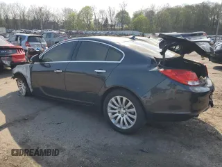 2013 Buick Regal Turbo Premium 2 with VIN 2G4GT5GV5D9201517, listed as a Copart auction lot 54564145 with Not Provided miles and Salvage Title. Bid and sale history available at DreamBid. Image 2.