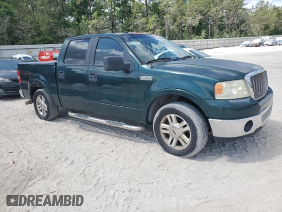 2007 Ford F-150 XLT with VIN 1FTPW12V27KA72733, listed as a Copart auction lot 54385085 with 160,676 mi miles and Salvage Title. Bid and sale history available at carsss.com. Image 4.