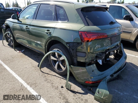 2022 Audi Q5 S line Premium Plus with VIN WA1EAAFY2N2012534, listed as a Copart auction lot 65381612 with 9,714 mi miles and . Bid and sale history available at DreamBid. Image 3.