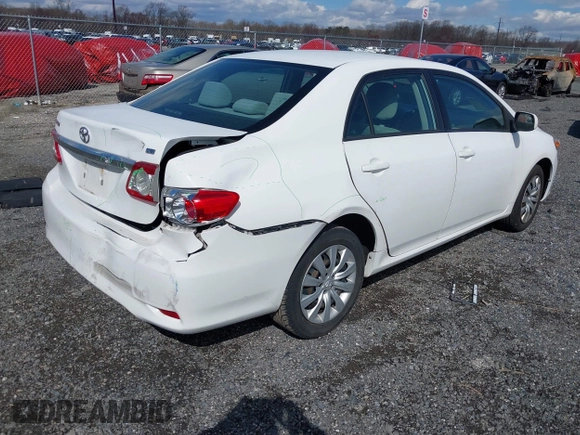 2012 Toyota Corolla L with VIN 2T1BU4EE3CC771071, listed as a IAAI auction lot 41887178 with 100,747 mi miles. Bid and sale history available at carsss.com. Image 4.