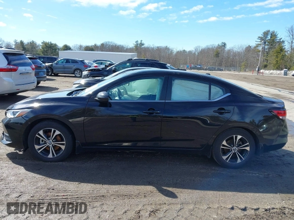 2022 Nissan Sentra SV z VIN 3N1AB8CV0NY317183, wystawiony jako IAAI lot #41701565 z przebiegiem 54 913 mil mil oraz . Historia ofert i sprzedaży dostępna na DreamBid. Obrazek 14.