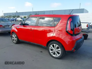 2014 Kia Soul + with VIN KNDJP3A51E7723236, listed as a IAAI auction lot 42180681 with 192,085 mi miles and . Bid and sale history available at DreamBid. Image 3.
