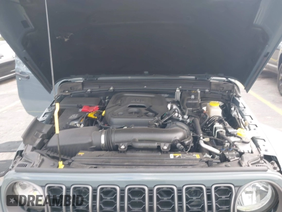 2024 Jeep Wrangler Sport S with VIN 1C4PJXDN8RW370133, listed as a IAAI auction lot 42453029 with 10,415 mi miles and . Bid and sale history available at DreamBid. Image 10.