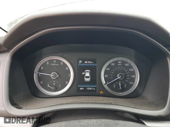 2018 Hyundai Sonata Sport with VIN 5NPE34AF8JH600891, listed as a Copart auction lot 56237525 with 127,611 mi miles and Clean Title. Bid and sale history available at DreamBid. Image 9.