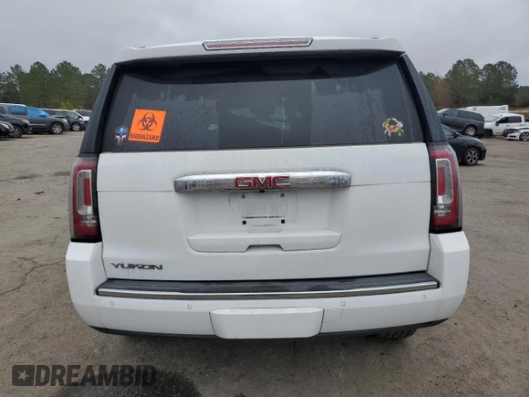 2020 GMC Yukon Denali with VIN 1GKS2CKJ9LR194042, listed as a Copart auction lot 85374154 with 0 mi miles and Salvage Title. Bid and sale history available at carsss.com. Image 6.