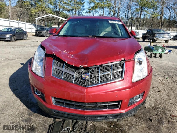 2012 Cadillac SRX Premium Collection with VIN 3GYFNCE36CS576845, listed as a Copart auction lot 46404155 with 142,537 mi miles and Salvage Title. Bid and sale history available at carsss.com. Image 5.