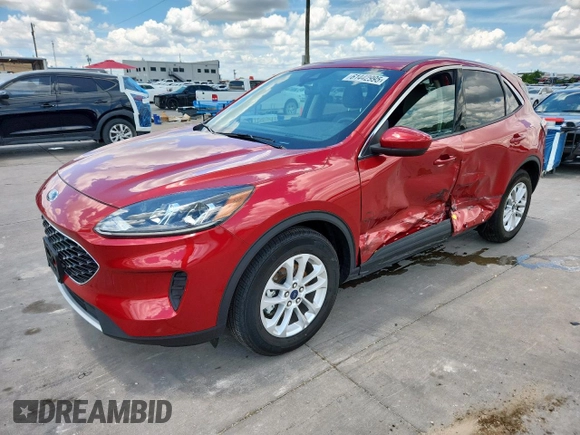 2020 Ford Escape SE z VIN 1FMCU0G65LUA25612, wystawiony jako Copart lot #61442995 z przebiegiem 16 647 mil mil oraz Szkoda całkowita • Salvage title. Historia ofert i sprzedaży dostępna na DreamBid. Obrazek 1.