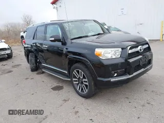 2012 Toyota 4Runner SR5 with VIN JTEBU5JR4C5108163, listed as a IAAI auction lot 41072874 with 165,564 mi miles and . Bid and sale history available at DreamBid. Image 1.