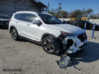 2019 Hyundai Santa Fe Limited with VIN 5NMS53AA0KH063542, listed as a Copart auction lot 86742474 with 79,929 mi miles and Salvage Title. Bid and sale history available at carsss.com. Image 4.