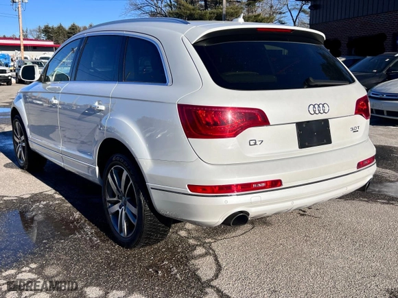 2015 Audi Q7 3.0T Premium Plus with VIN WA1LGAFE5FD014103, listed as a Copart auction lot 50375685 with 152406 miles and Clean Title. Bid and sale history available at carsss.com. Image 3.