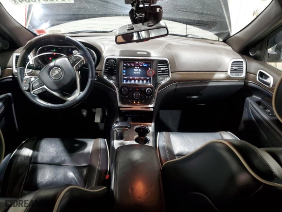 2014 Jeep Grand Cherokee Overland with VIN 1C4RJFCM2EC298661, listed as a Copart auction lot 81331004 with 245,716 mi miles and Salvage Title. Bid and sale history available at carsss.com. Image 8.