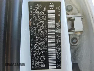 2016 Toyota Prius One with VIN JTDKDTB35G1125246, listed as a Copart auction lot 52892205 with 99,577 mi miles and Clean Title. Bid and sale history available at carsss.com. Image 12.