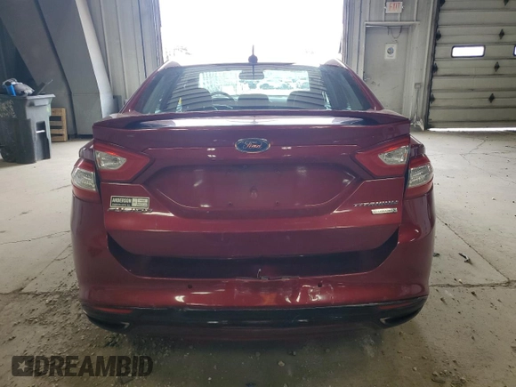 2016 Ford Fusion Titanium with VIN 3FA6P0K90GR177679, listed as a Copart auction lot 53422435 with 137,379 mi miles and Clean Title. Bid and sale history available at carsss.com. Image 6.