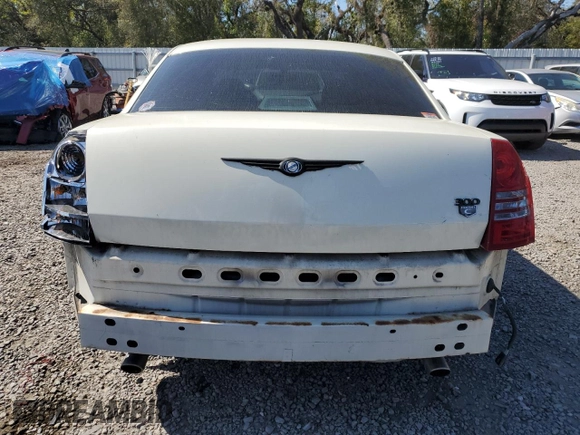 2005 Chrysler 300 with VIN 2C3AA63H35H504149, listed as a Copart auction lot 46455655 with 128,617 mi miles and Salvage Title. Bid and sale history available at carsss.com. Image 6.