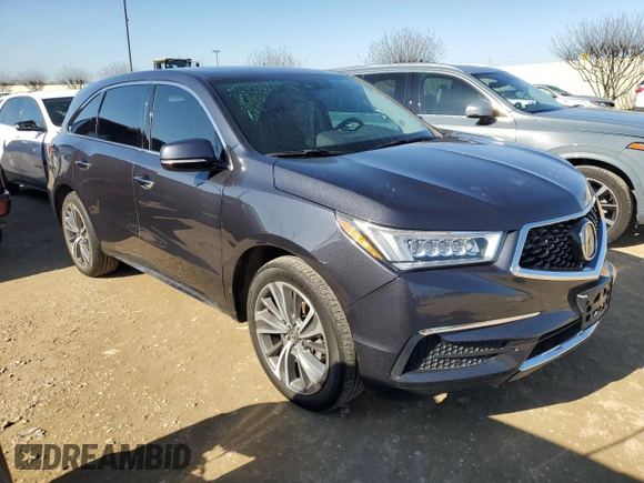 2019 Acura MDX Technology z VIN 5J8YD3H5XKL005816, wystawiony jako Copart lot #85987664 z przebiegiem 99 354 mil mil oraz Szkoda całkowita • Salvage title. Historia ofert i sprzedaży dostępna na DreamBid. Obrazek 4.