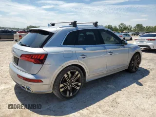 2018 Audi SQ5 Prestige with VIN WA1C4AFY2J2246083, listed as a Copart auction lot 70854644 with 97,186 mi miles and Salvage Title. Bid and sale history available at DreamBid. Image 3.