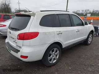 2008 Hyundai Santa Fe SE with VIN 5NMSH13E38H221411, listed as a IAAI auction lot 41907062 with 209,419 mi miles. Bid and sale history available at carsss.com. Image 4.