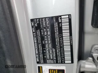 2020 Mercedes-Benz GLE 350 z VIN 4JGFB4KB9LA048472, wystawiony jako Copart lot #52605825 z przebiegiem 95 853 mil mil oraz Szkoda całkowita • Salvage title. Historia ofert i sprzedaży dostępna na DreamBid. Obrazek 12.