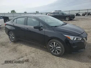 2021 Nissan Versa SV with VIN 3N1CN8EV6ML848171, listed as a Copart auction lot 56190565 with 70,712 mi miles and Salvage title. Bid and sale history available at DreamBid. Image 4.