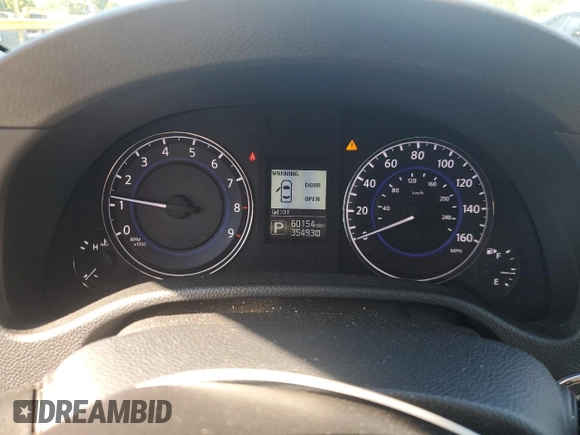2015 Infiniti Q60 with VIN JN1CV6FE7FM810508, listed as a Copart auction lot 63295685 with 60,154 mi miles and Salvage title. Bid and sale history available at DreamBid. Image 9.