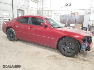 2010 Dodge Charger R/T with VIN 2B3CA5CTXAH143842, listed as a Copart auction lot 46242665 with 155,617 mi miles and Salvage Title. Bid and sale history available at carsss.com. Image 4.