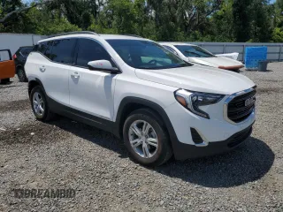 2020 GMC Terrain SLE with VIN 3GKALMEV0LL301726, listed as a Copart auction lot 61779595 with 42,015 mi miles and Salvage title. Bid and sale history available at DreamBid. Image 4.