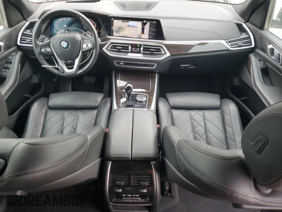 2023 BMW X5 sDrive40i with VIN 5UXCR4C04P9P36899, listed as a Copart auction lot 47231195 with 55,279 mi miles and Salvage Title. Bid and sale history available at carsss.com. Image 8.