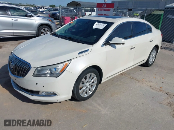 2014 Buick LaCrosse Leather with VIN 1G4GB5GR2EF165980, listed as a IAAI auction lot 42030696 with 149,424 mi miles and . Bid and sale history available at DreamBid. Image 19.