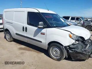 2016 Ram ProMaster City Cargo Tradesman with VIN ZFBERFAT3G6B54190, listed as a IAAI auction lot 41687300 with 151,917 mi miles. Bid and sale history available at carsss.com. Image 1.