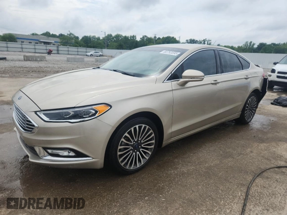 2018 Ford Fusion Titanium with VIN 3FA6P0D99JR205600, listed as a Copart auction lot 60753595 with 67,374 mi miles and Salvage title. Bid and sale history available at DreamBid. Image 1.