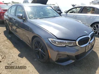 2020 BMW 3 Series 330i xDrive with VIN WBA5R7C05LFH46655, listed as a Copart auction lot 51350962 with 25,698 mi miles and . Bid and sale history available at DreamBid. Image 1.