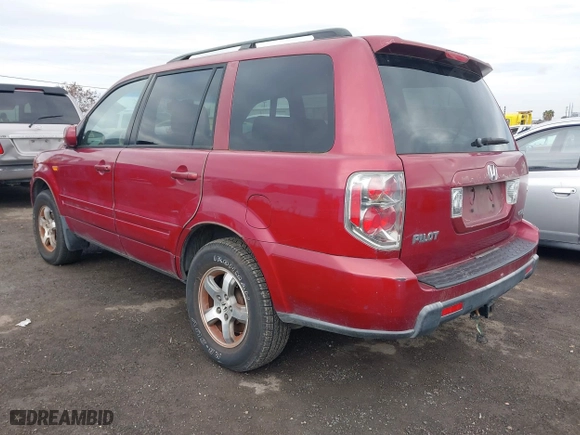 2006 Honda Pilot EX-L with RES with VIN 5FNYF18626B022642, listed as a IAAI auction lot 41115722 with 283,756 mi miles. Bid and sale history available at carsss.com. Image 3.