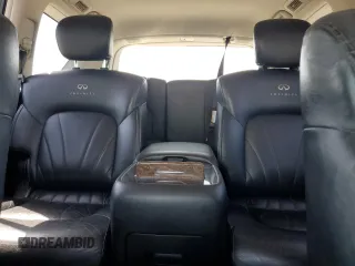 2012 Infiniti QX56 7-passenger with VIN JN8AZ2NE2C9015890, listed as a Copart auction lot 52685655 with 159,226 mi miles and Salvage title. Bid and sale history available at DreamBid. Image 10.