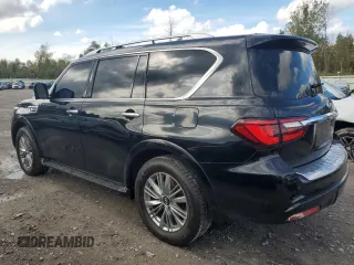2019 Infiniti QX80 LUXE with VIN JN8AZ2NF8K9688223, listed as a Copart auction lot 73149934 with 87,270 mi miles and Clean Title. Bid and sale history available at carsss.com. Image 2.