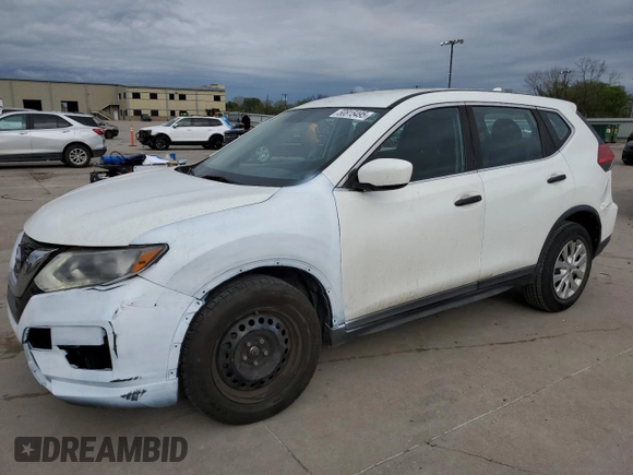 2017 Nissan Rogue S with VIN KNMAT2MT4HP544306, listed as a Copart auction lot 50815495 with 85,903 mi miles and Salvage Title. Bid and sale history available at carsss.com. Image 1.