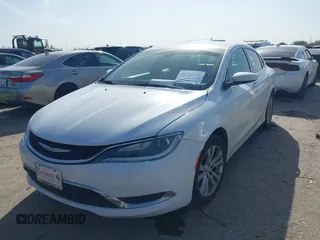 2016 Chrysler 200 Limited with VIN 1C3CCCAB1GN126326, listed as a IAAI auction lot 41747701 with 133,654 mi miles. Bid and sale history available at carsss.com. Image 17.