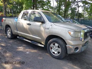 2008 Toyota Tundra with VIN 5TBBV54188S508793, listed as a IAAI auction lot 42555541 with 131,800 mi miles and . Bid and sale history available at DreamBid. Image 1.