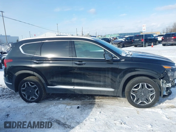 2023 Hyundai Santa Fe Hybrid Limited with VIN 5NMS5DA17PH018515, listed as a IAAI auction lot 41338696 with 44,843 mi miles. Bid and sale history available at carsss.com. Image 14.